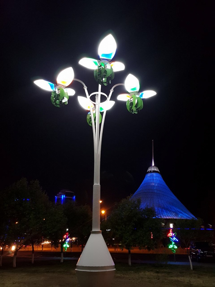 Мачта освещения в г. Астана